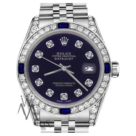 rolex datejust mit brillant zifferblatt 36|rolex diamond dial 36mm.